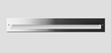 Recessed wall directed - stainless steel with clear safety glass