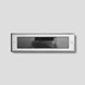Recessed wall - stainless steel w/ 