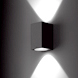 Surface wall with dual up and down lighting