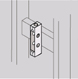 Narrow opening wiring box - included.