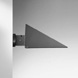 Surface wall with shielded light source