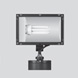 Floodlight - rectangular with mounting canopy