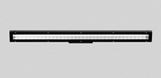 Floodlight - linear with mounting canopy