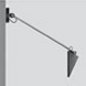 Surface wall - asymmetrical w/ outrigger arm and mounting canopy