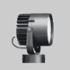 Floodlight with PAR-56 lamp and mounting canopy