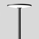 Pole-top luminaires with diffuse light distribution