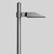 Pole top with asymmetrical distribution