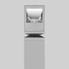 Bollard - adjustable lamp enclosure