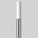 Bollard - stainless steel with 3-ply opal glass