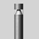Bollard - aluminum with shielded light source