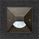 In-grade - cast bronze square