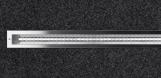 In-grade - linear fluorescent symmetrical w/ clear glass