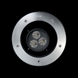 In-grade adjustable w/ clear glass - for pre-cored holes