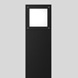 Bollards - unshielded with white safety glass