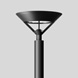 Pole top with cut-off