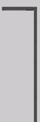 Linear element - rectangular w/ tiltable distribution