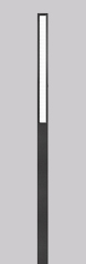 Linear element - rectangular with spread lens