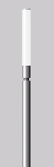 Linear element with white acrylic diffuser